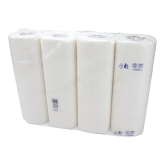 Küchenrollen 3-lagig, 27 cm breit, 50 Blatt, weiß