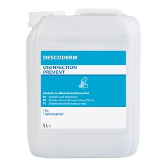 Händedesinfektion Descoderm VAH/DGHM Kriterien 5 Liter Kanister - UN - 1987/3/III/KK 