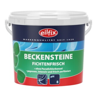 Beckensteine Fichte ohne Paradichlorbenzol grün 1 kg Dose