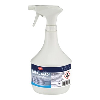 Edelstahl-Pflege Niralgard flüssig 1 Liter Sprühflasche