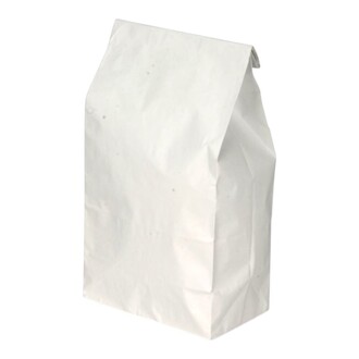 Hähnchenbeutel/Warmhaltebeutel 2-lagig 1/1 (13+8x28cm) weiß ohne Motiv