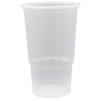 Trinkbecher PP 500ml (Ø95mm) transparent