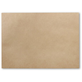 Pergamentersatzpapier 25x37,5cm-1/8 Bogen - 41g/m² nassfest hoch fettdicht braun PFAS frei
