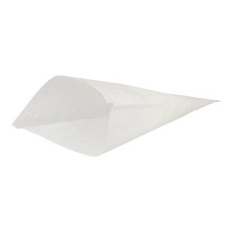 Spitztüten 23cm - 250g Pergament-Ersatzpapier gefädelt weiß