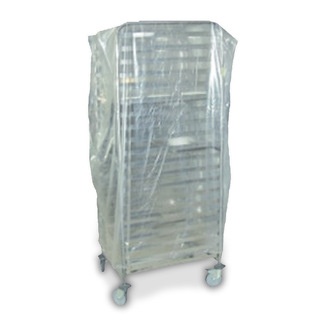PE-Hauben LDPE 1250+850x1200mm 30my transparent-blau