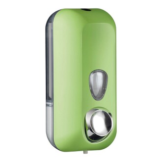 Seifen-Spender clivia 550ml mit Druckknopf nachfüllbar Kunststoff grün soft touch