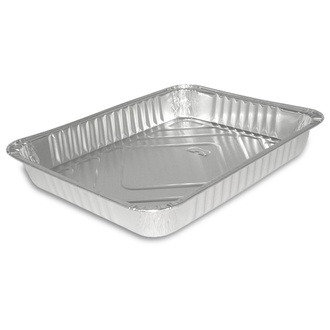 Aluminium-Menüschalen ungeteilt 227x177x30mm - R879G