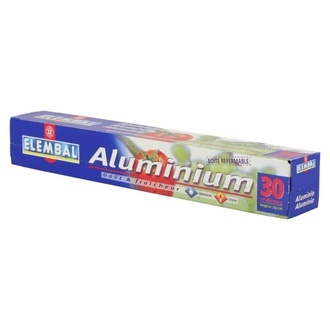 Aluminium-Folie 30cmx30m 11my Box 