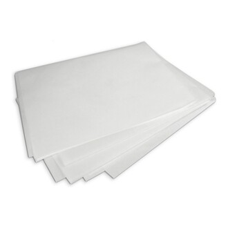 Backtrennpapier 26x16cm beidseitig silikonisiert weiß