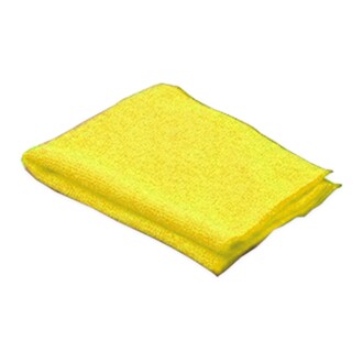Microfasertuch 40x40cm waschbar bis 90°C gelb