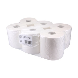 Handtuchrollen Midi 2-lagig 20x38cm 160m weiß Innenabrollung