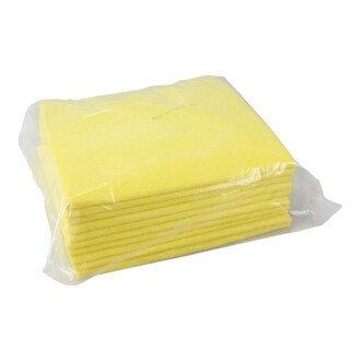Allzwecktuch Vlies 38x38cm gelb