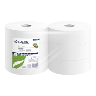 Toilettenpapier 2-lagig Großrolle 320m weiß 