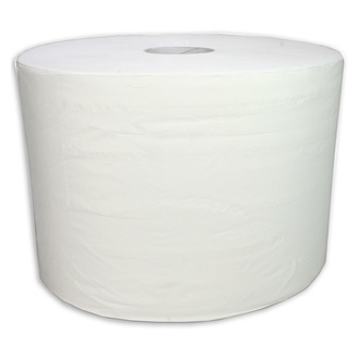 Putzrollen 2-lagig 24x35cm 1450 Blatt 510m perforiert weiß