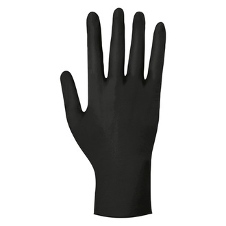 Nitril-Handschuhe XL ungepudert schwarz