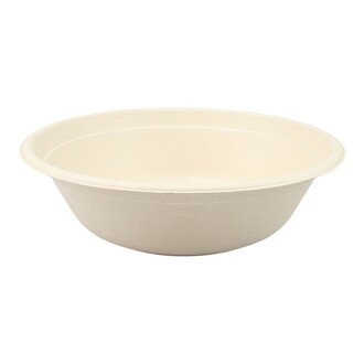 Salatschalen "BePulp"aus Bagasse 1000ml rund Ø21cm Höhe 6cm