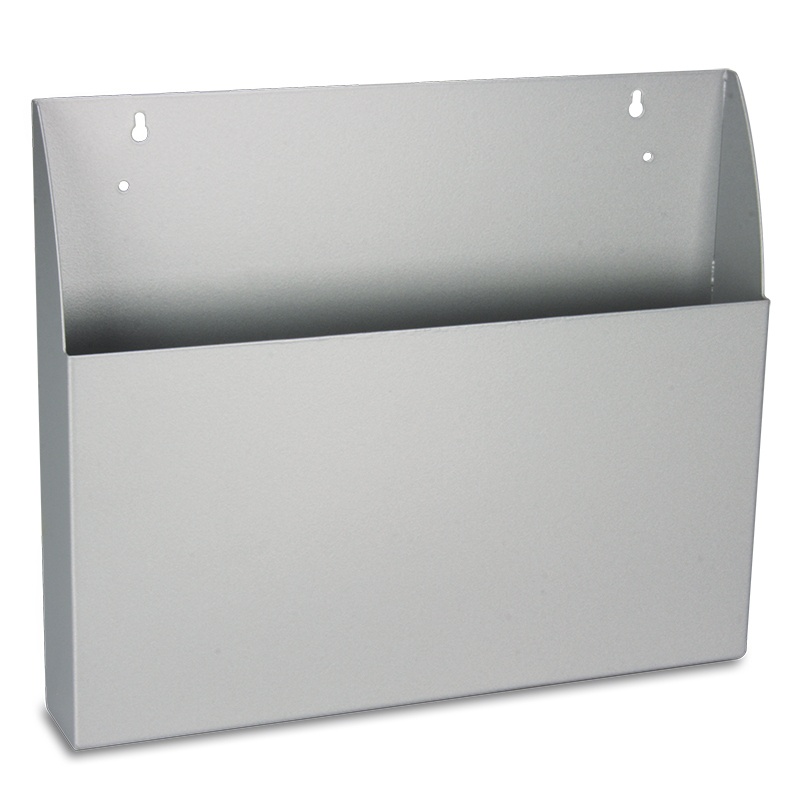 Spender Ofenpapier Stahlblech grau 
