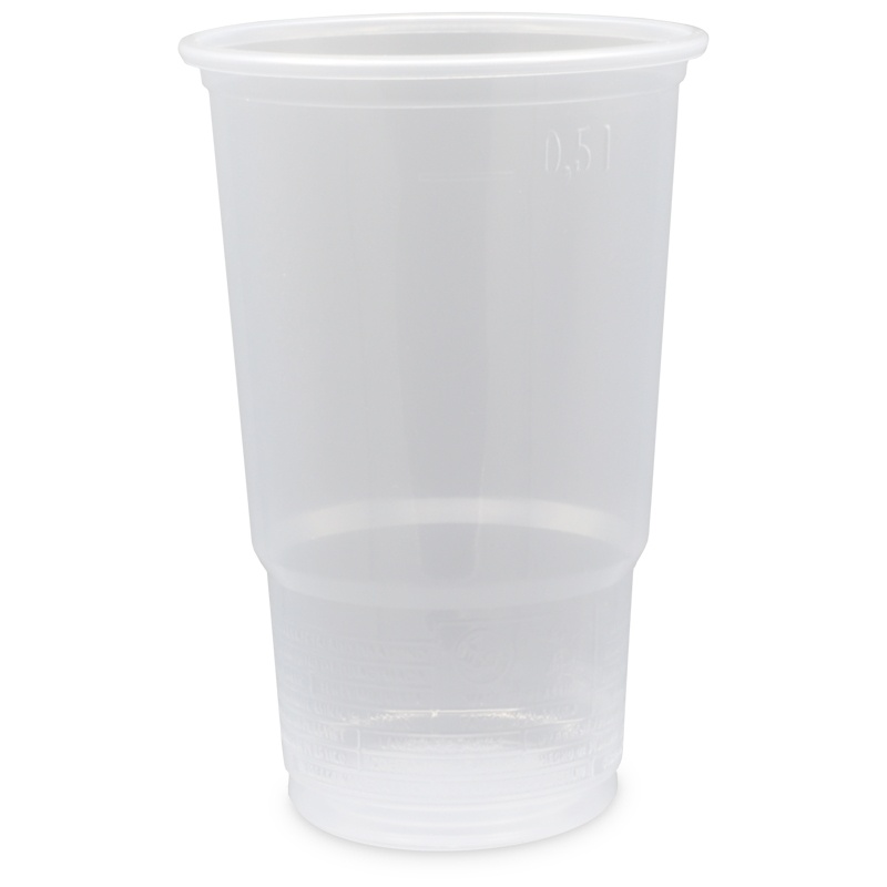Trinkbecher PP 500ml (Ø95mm) transparent