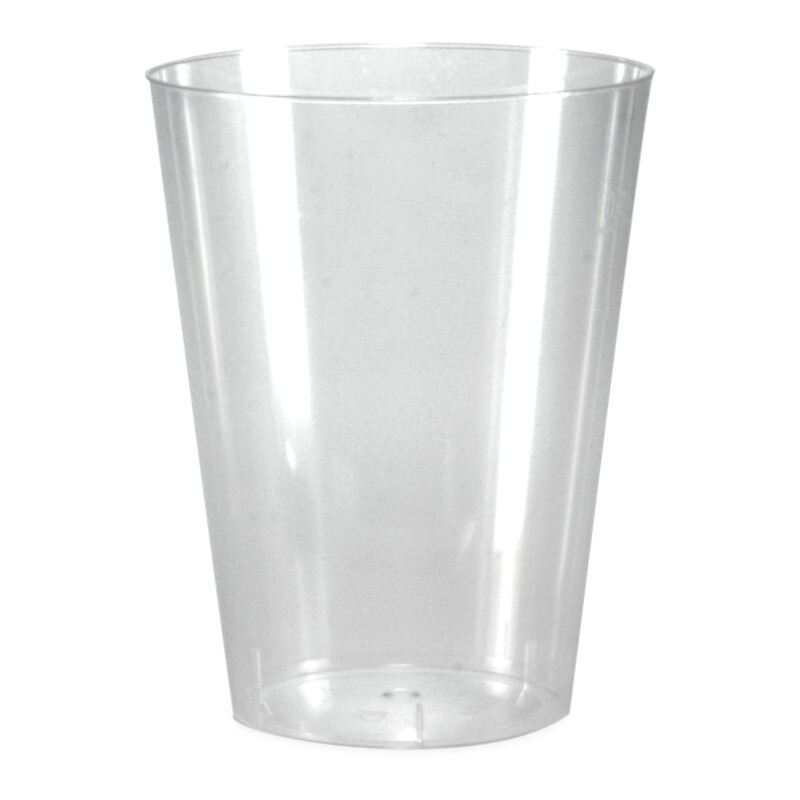 Trinkglas PS 300ml (Ø78mm) mit Eichstrich glasklar