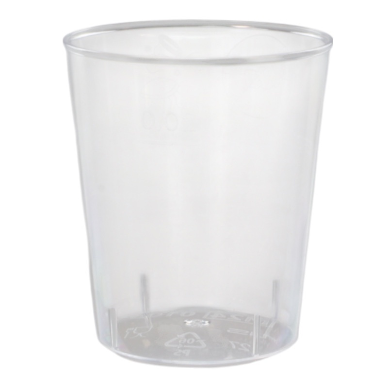 Schnapsglas PS 20ml mit Eichstrich glasklar