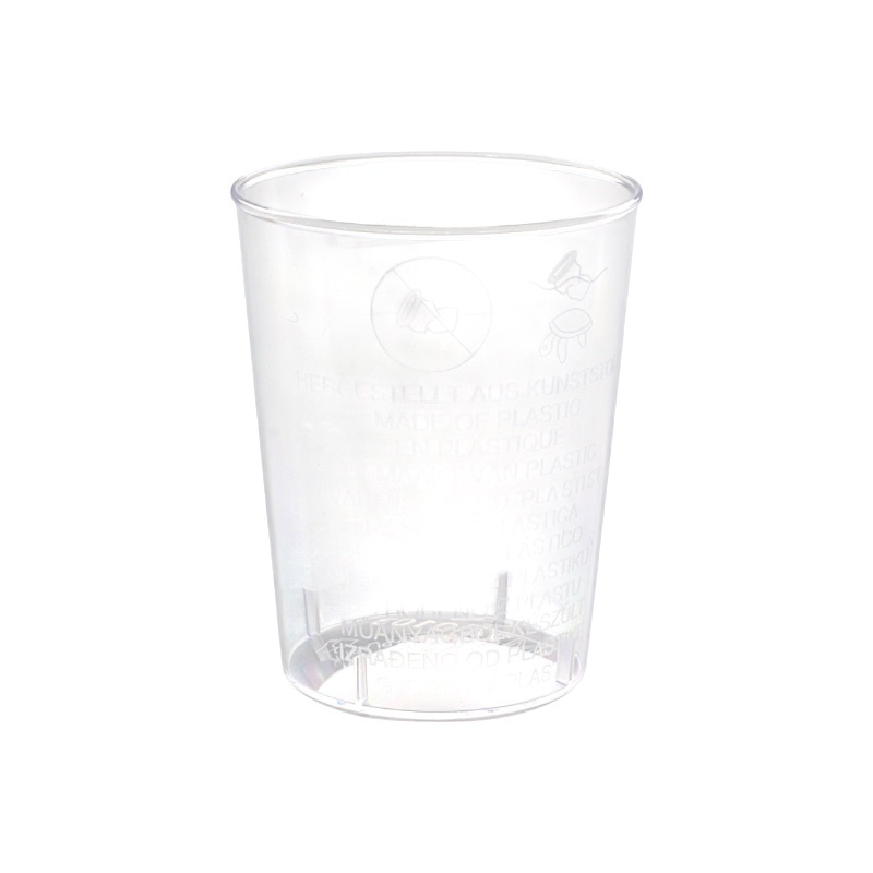 Schnapsglas PS 20/40ml mit Eichstrich glasklar