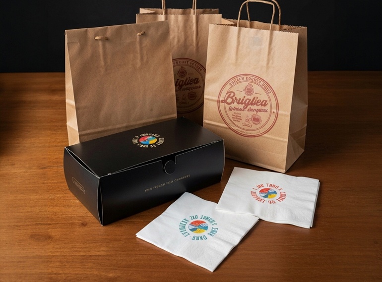 Printprodukte mit Aufdruck