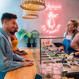 Salat- und Poke  Bowl Bars