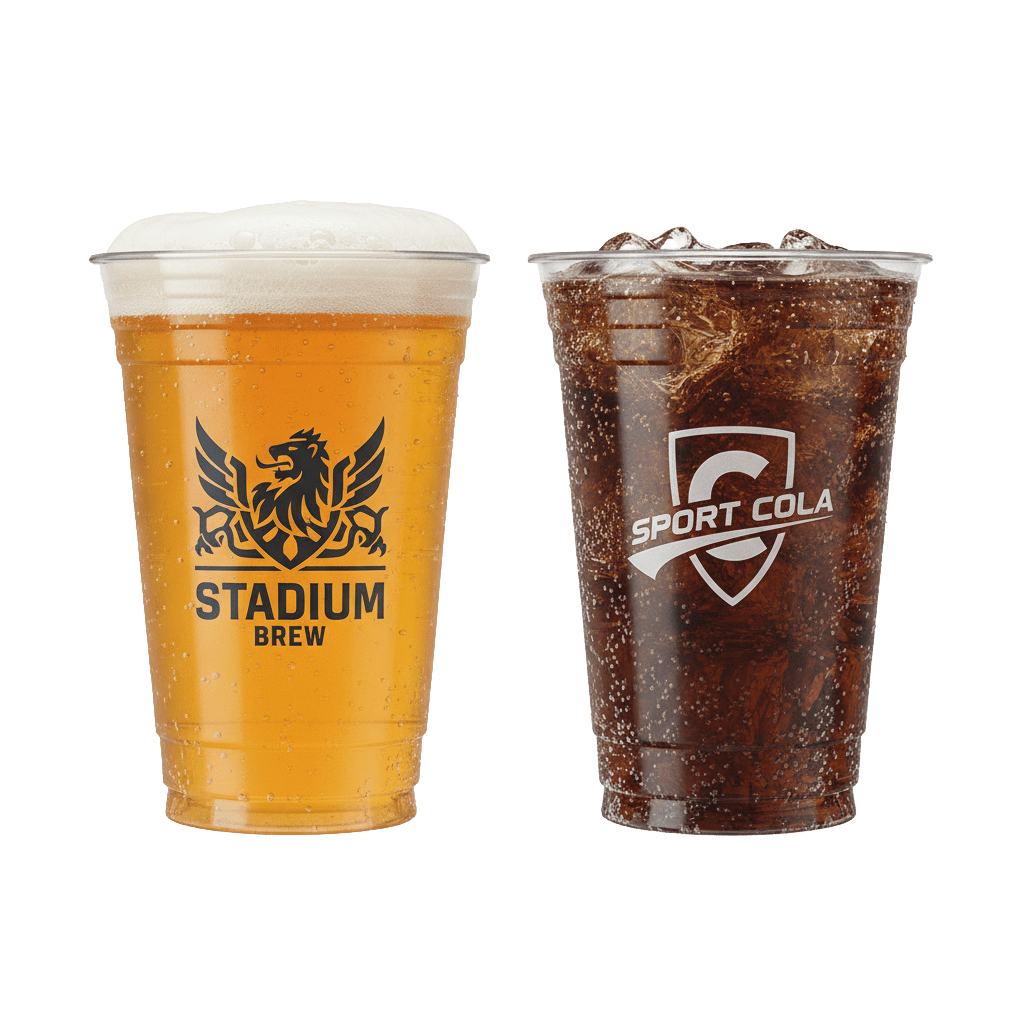 Trinkbecher mit Logo