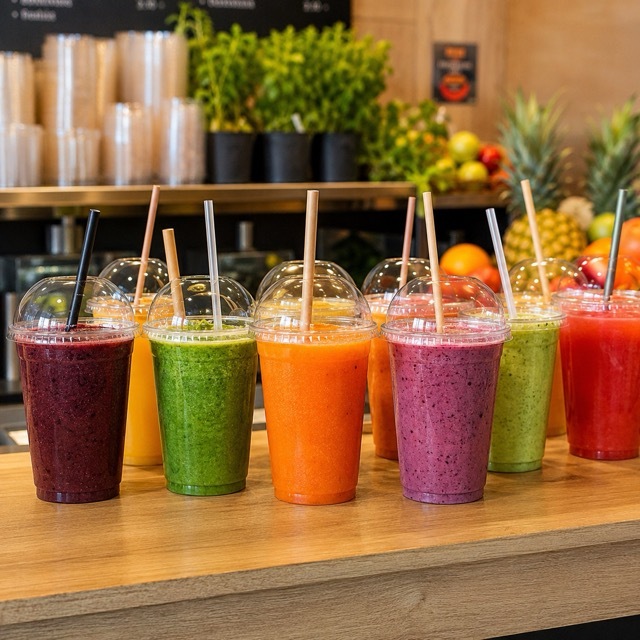 Saefte und Smoothies