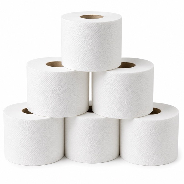 Toilettenpapier und Spender