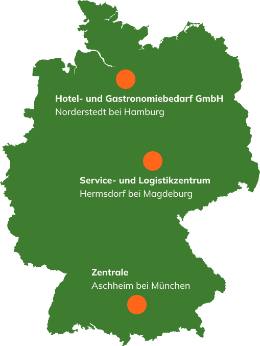 Karte mit Standorten von Ragaller